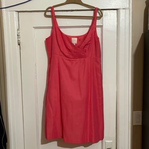 Glint faux overlap dress side zipped